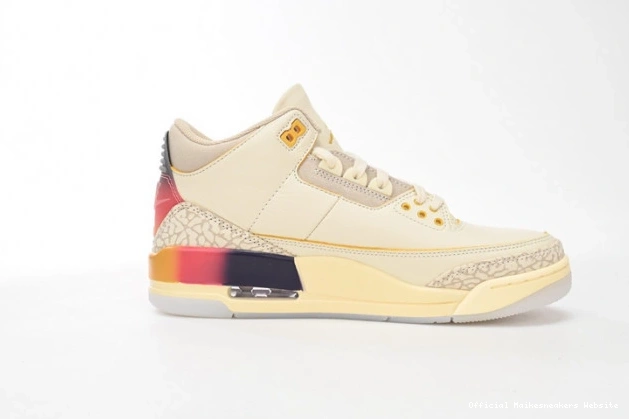 Official Maikesneakers Air Medellin Balvin Sunset 3 Jordan J x FN0344-901 0723